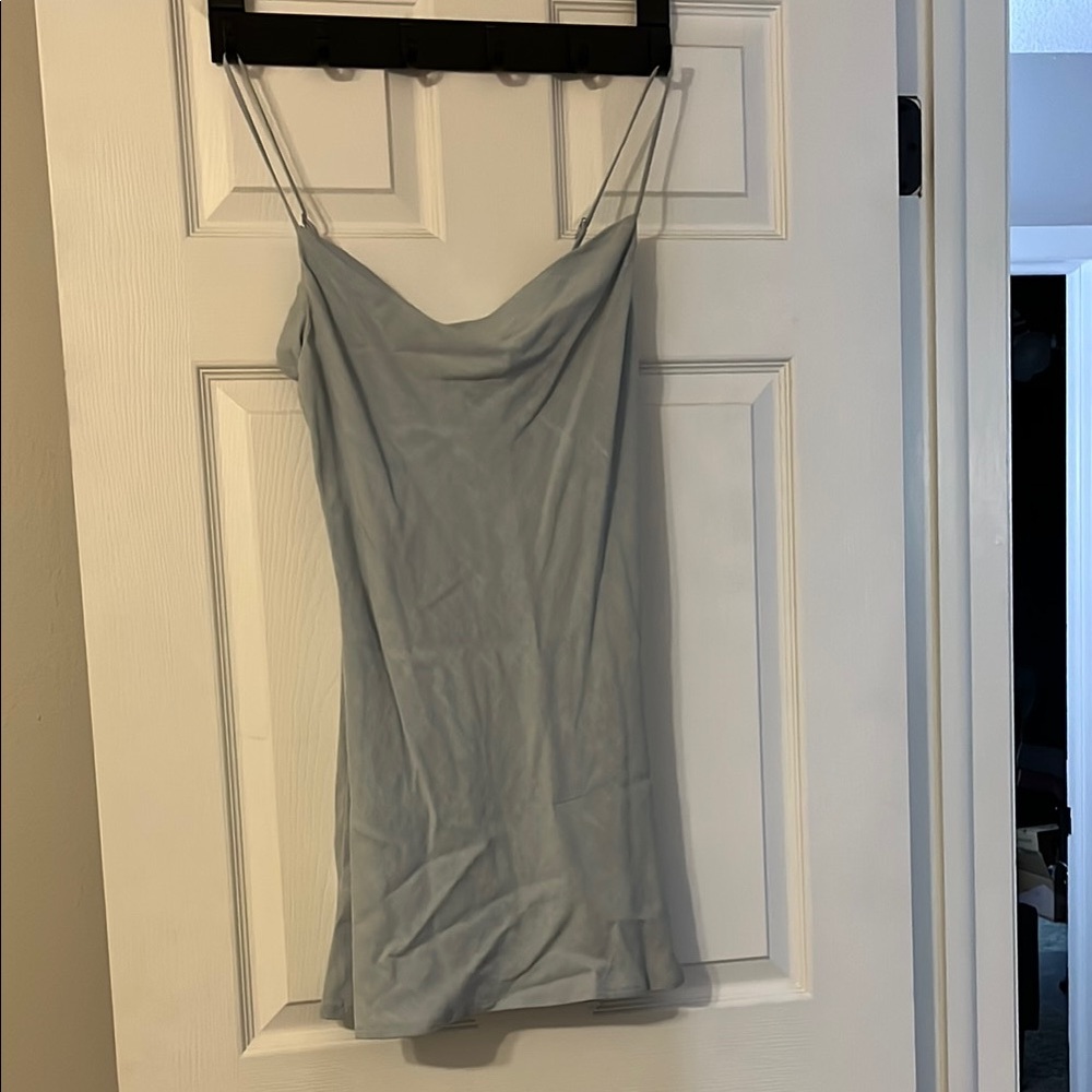 Light Blue Slip Dress